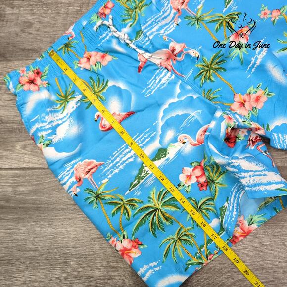 SSLR Flamingo Board Shorts Size 38 - Picture 6 of 7